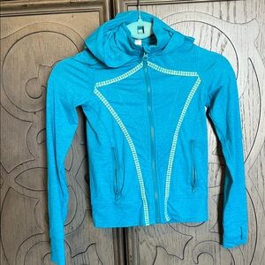 Ivivva girls zip up hooded sweatshirt